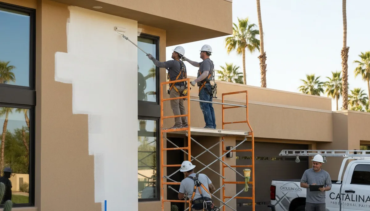 Palm Springs, CA painting contractor serving residential and commercial interior and exterior projects