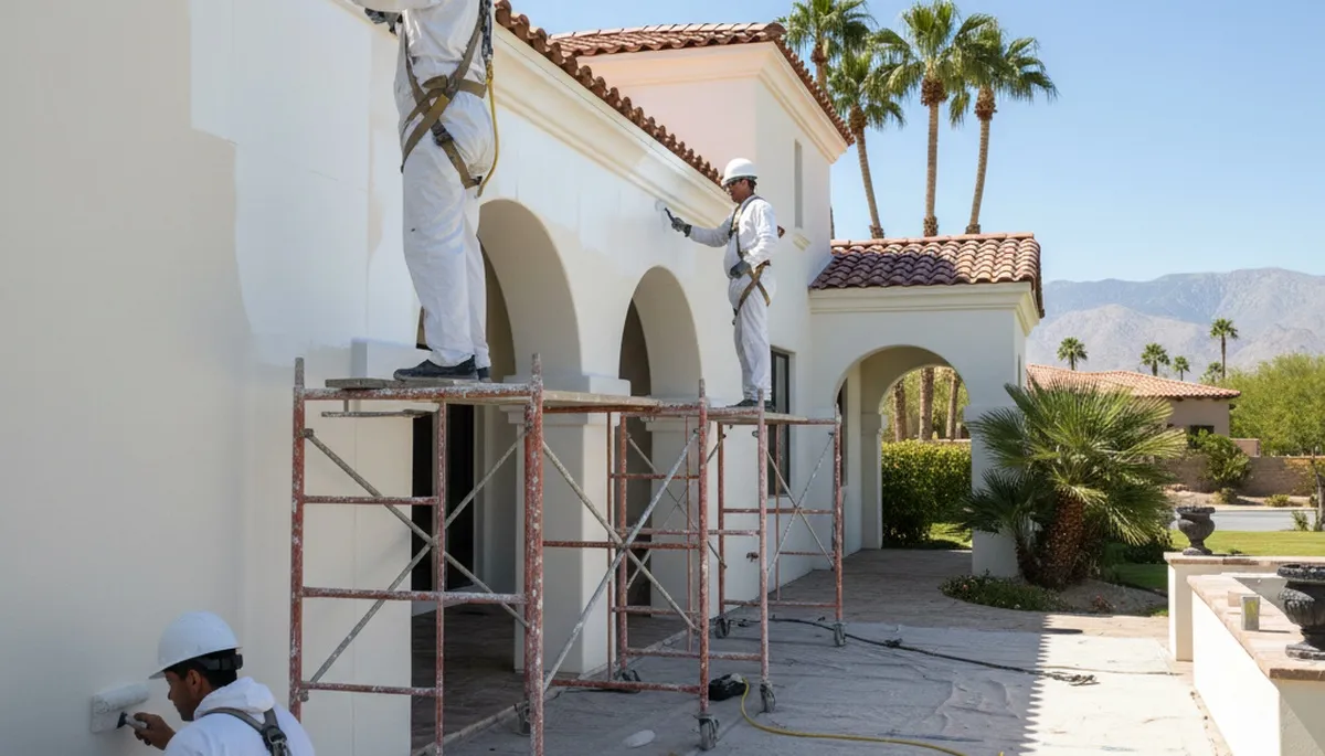 Palm Springs, CA painting contractor providing professional residential and commercial painting services