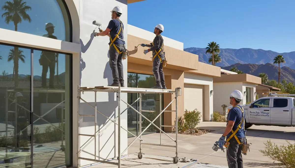 Palm Springs, CA painting contractor serving residential and commercial interior and exterior projects
