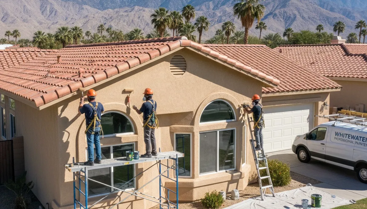 Palm Springs, CA painting contractor providing professional residential and commercial painting services